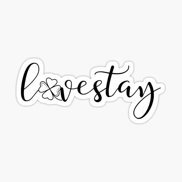 Artikel-Vorschau von LOVESTAY Hyunjin Clover Stray Kids Süßer Hashtag, designt und verkauft von SugarSaint.
