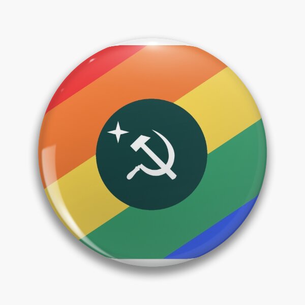 Item preview, gay communist pride flag designed and sold by chaosxr.