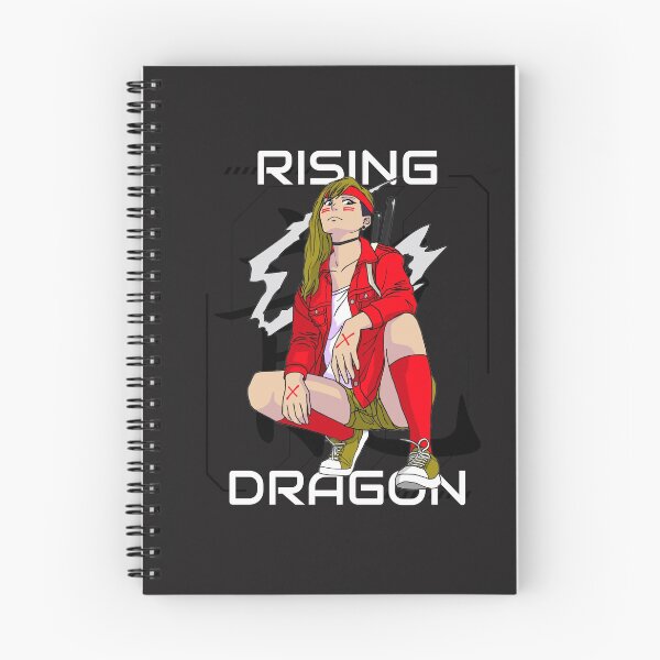 Item preview, Rising Dragon Anime Girl designed and sold by HamiltonmagicTs.