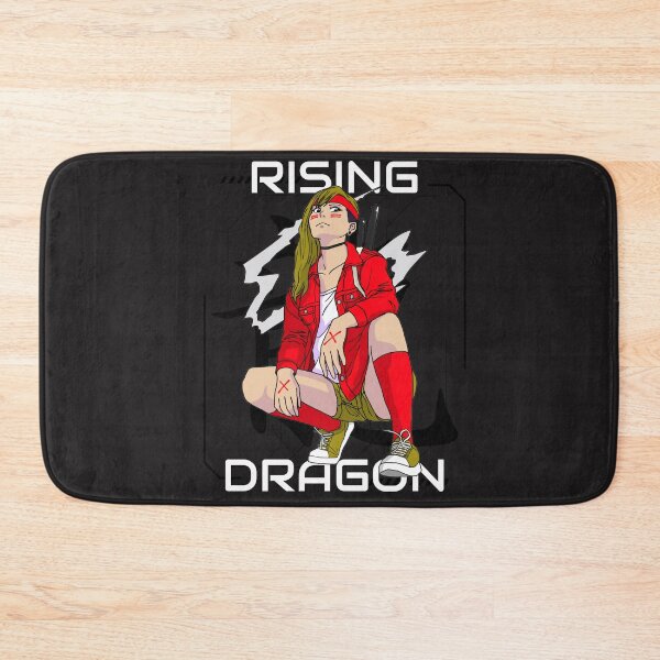 Item preview, Rising Dragon Anime Girl designed and sold by HamiltonmagicTs.