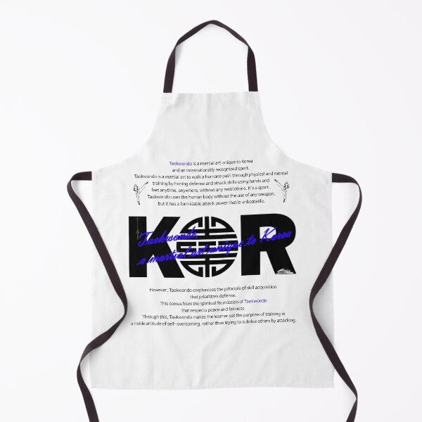 Item preview, Taekwondo, a martial art unique to Korea_white ver. designed and sold by KDC-art.