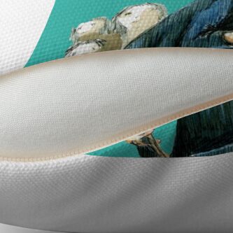 Alternate view of Not Throw Pillow