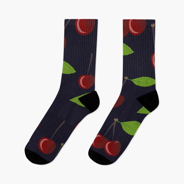 Item preview, Yummy Fruit Cherry Pattern Blue designed and sold by NamColors.