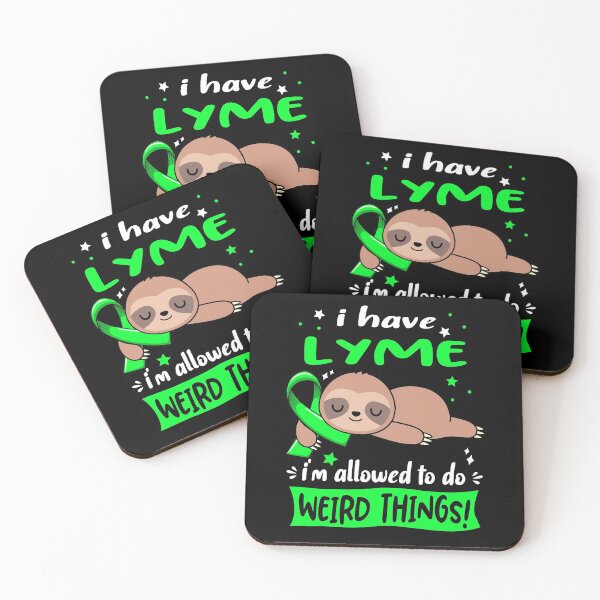 Item preview, Lyme Awareness Funny I have Lyme i'm allowed to do Weird Things! designed and sold by JanetShop809.