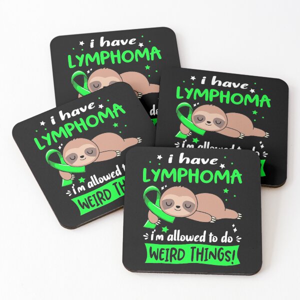 Item preview, Lymphoma Awareness Funny I have Lymphoma i'm allowed to do Weird Things! designed and sold by JanetShop809.