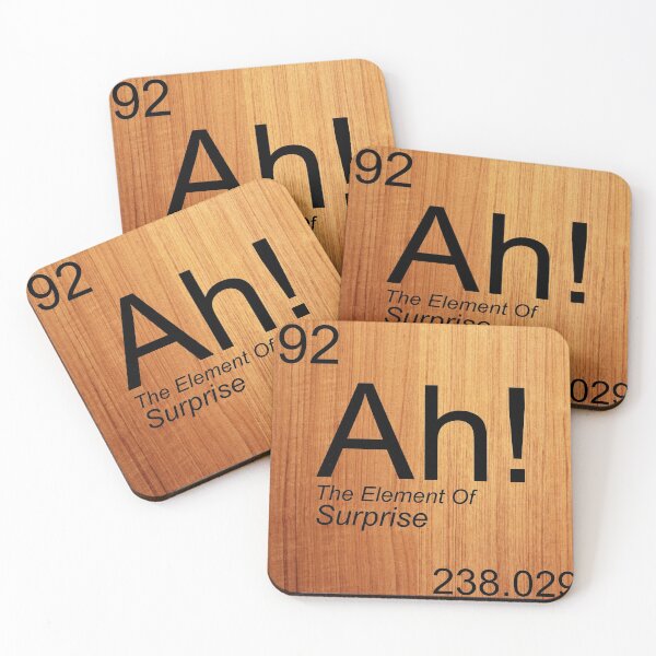 Item preview, The Element Of Ah! (wooden edition) designed and sold by Mangumba.