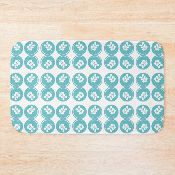 Item preview, flowers in aquablue bubbles  designed and sold by ritusdesigns.