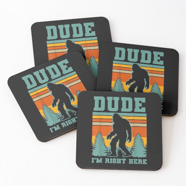 Item preview, Bigfoot Sasquatch T Dude I'm Right Here Funny Yeti designed and sold by lucpjwel.