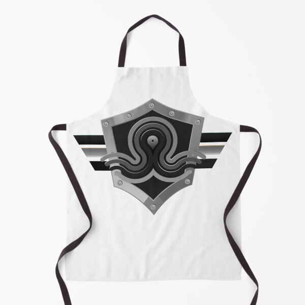 Item preview, black and silver octopus in shield shape designed and sold by T-Project.