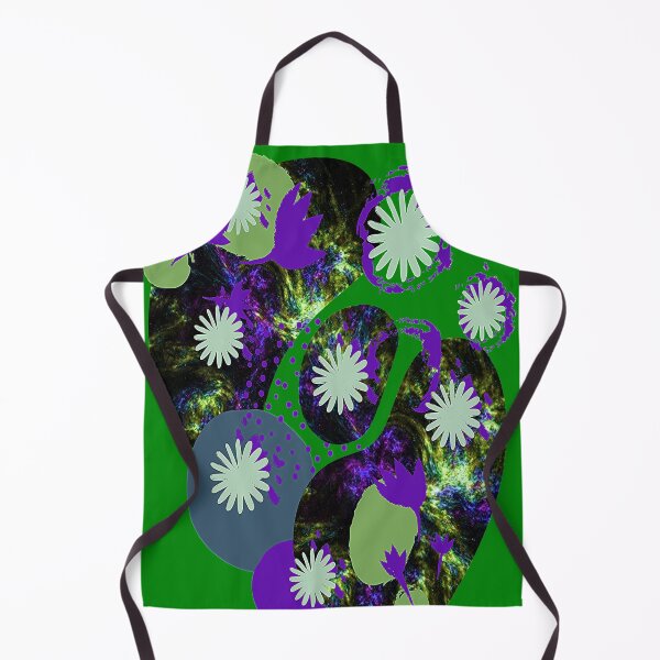 Item preview, Daisy Graphic Abstraction, nr 2, Graphic Psychedelic Abstract Art, Inspired by Nature-floral abstract art designed and sold by Adri Barnard.