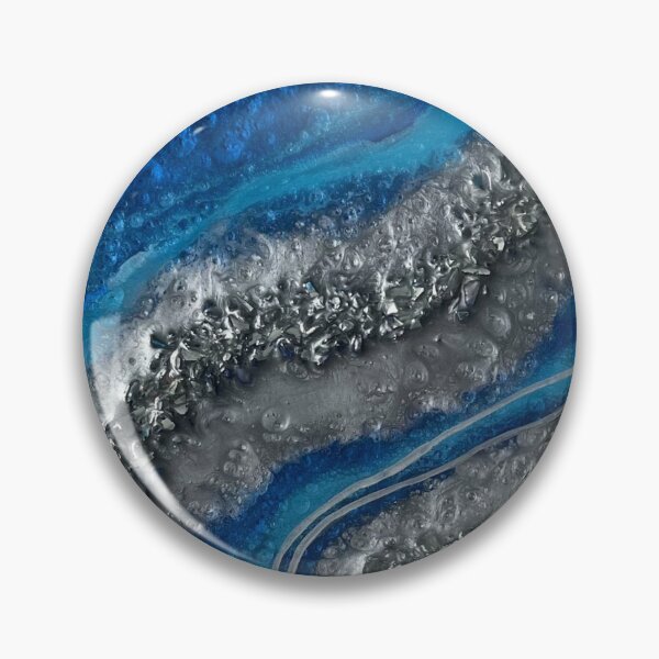 Item preview, Icy Blue Geode designed and sold by kennaeeart.