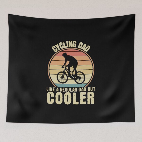 Item preview, Cycling Dad like a regular dad but cooler | Retro Mountain Biking design | Gifts for cycling dad and mountain biking lovers designed and sold by Violet Treasures.
