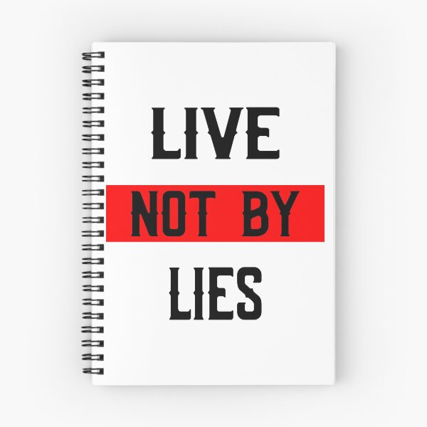 Item preview, live not by lies designed and sold by MotivatedMode.