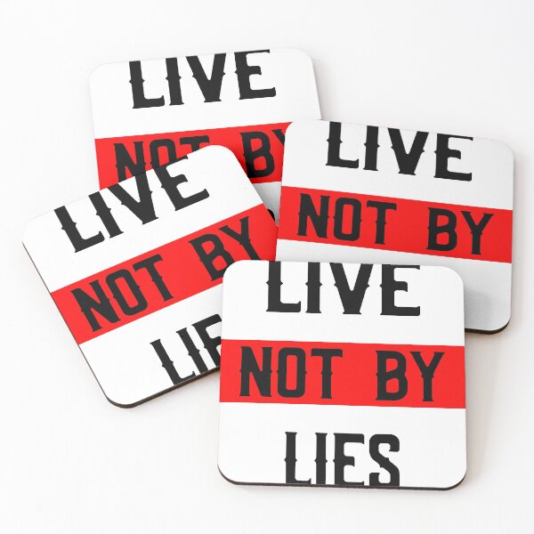 Item preview, live not by lies designed and sold by MotivatedMode.