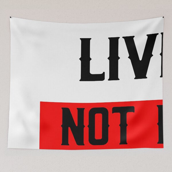 Item preview, live not by lies designed and sold by MotivatedMode.
