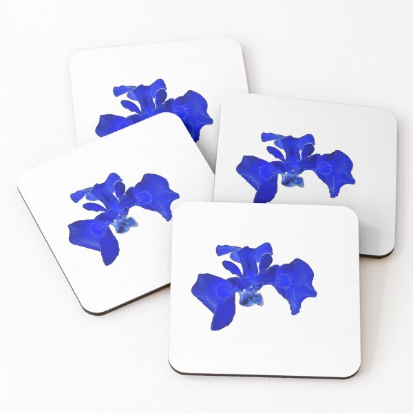 Item preview, Royal Blue Iris abstract Image two designed and sold by KABFA Designs.