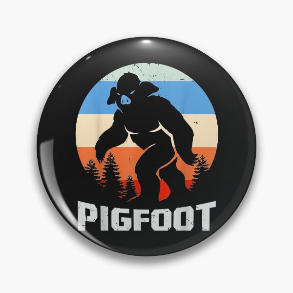 Item preview, Bigfoot Yeti Pun for Sasquatch Lovers Pigfoot Copy designed and sold by lucpjwel.