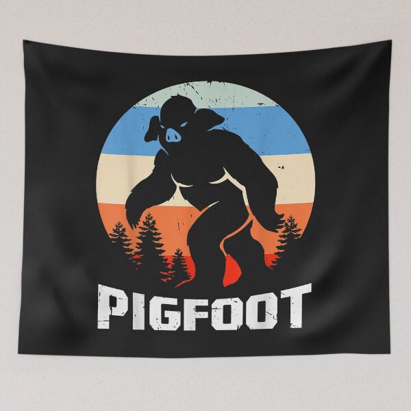 Item preview, Bigfoot Yeti Pun for Sasquatch Lovers Pigfoot Copy designed and sold by lucpjwel.