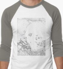 Radiohead - A Moon Shaped Pool Album Lyrics T-Shirt #1 Men's Baseball ¾ T-Shirt
