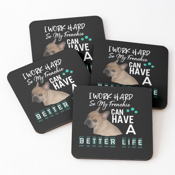 Item preview, Frenchie Better Life - Funny French Bulldog lovers designed and sold by Pchra-store.