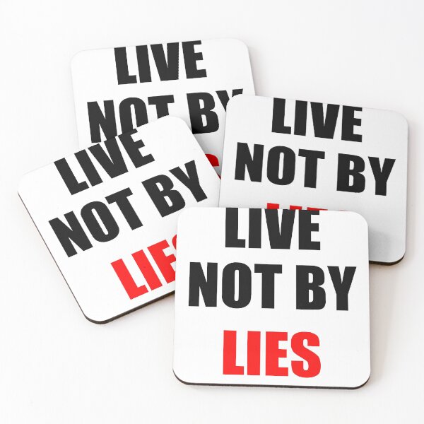 Item preview,  live not by lies designed and sold by MotivatedMode.