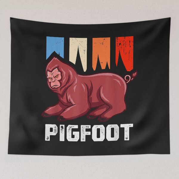 Item preview, Bigfoot Yeti Pun for Sasquatch Lovers Pigfoot designed and sold by lucpjwel.