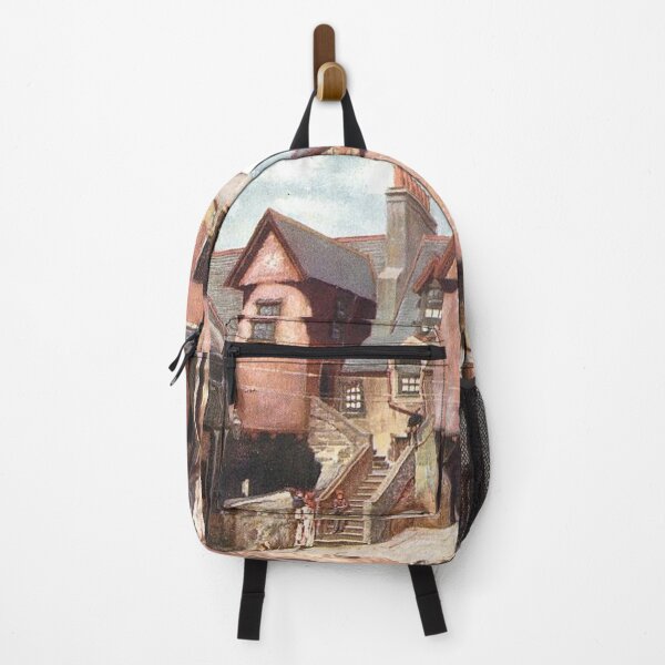 Item preview, Vintage Illustration of White Horse Close, Canongate, Edinburgh designed and sold by yourscotland.