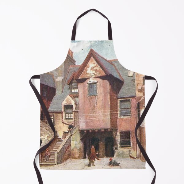 Item preview, Vintage Illustration of White Horse Close, Canongate, Edinburgh designed and sold by yourscotland.