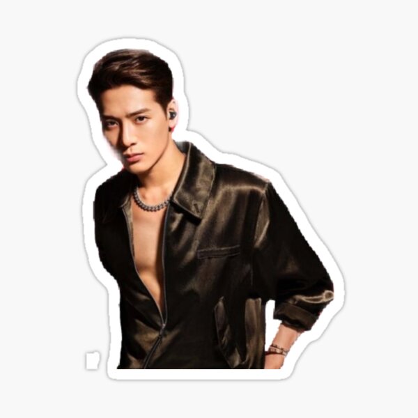 Jackson wang got7 cute smile Sticker for Sale by Divya21