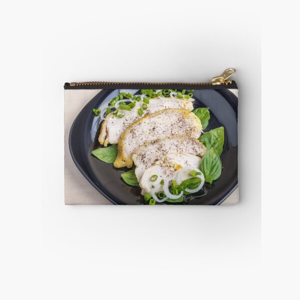 Item preview, Close-Up top view of sliced grilled chicken designed and sold by vladromensky.