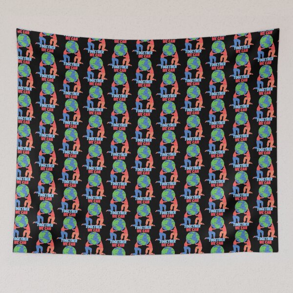 Item preview, Together We Can Save The Planet designed and sold by boldstuffshop.