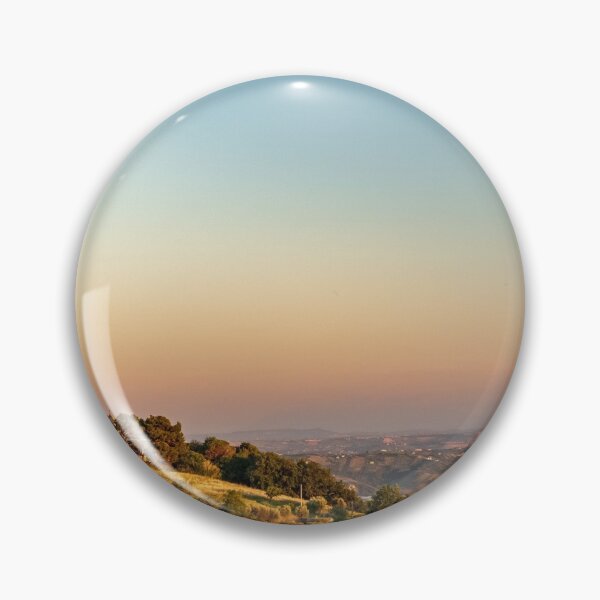 Item preview, Beautiful sunset on the countryside of Marche in a summer evening designed and sold by zakaz86.