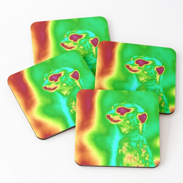 Item preview, Psychedelic Meerkat designed and sold by Jamcolors.