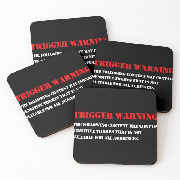 Item preview, Trigger warning designed and sold by ProdbyNiECO.
