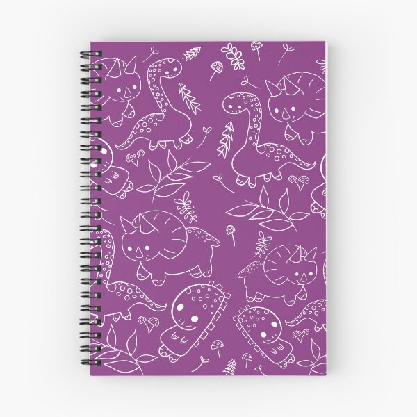 Item preview, Who loves dinosaurs purple pattern designed and sold by Joey Judd.