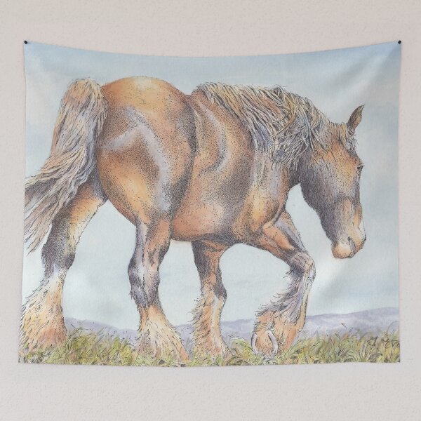 Item preview, Shire Horse at Pasture designed and sold by FranEvans.