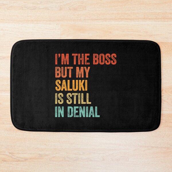 Item preview, I'm The Boss But My Saluki Is Still In Denial - Funny Saluki Dog Gift  designed and sold by Guarddogdrive.