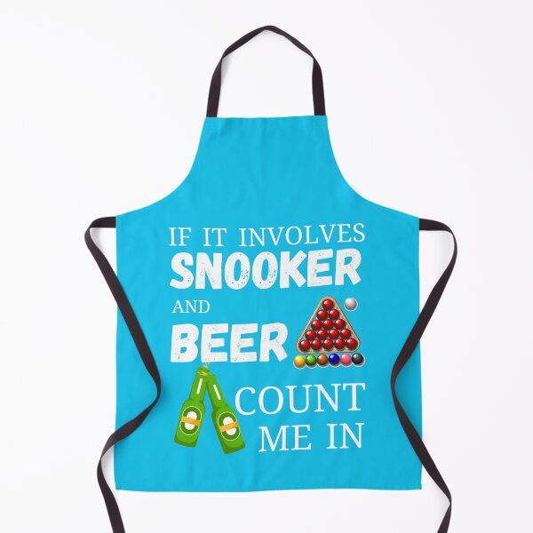 Item preview, Snooker sport and beer drinking design designed and sold by PinkArtDesigns.