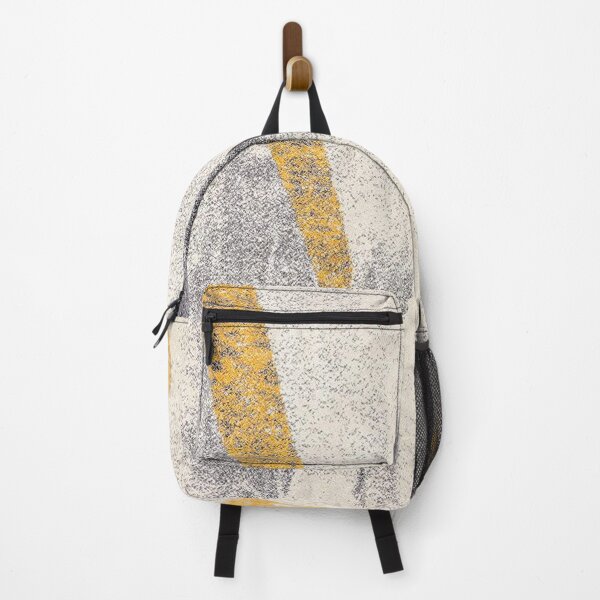 Item preview, Geometric Distressed Turkish Grey & Yellow Modern designed and sold by W. Chahir®.