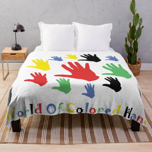 Item preview, A World Of Colored Hands designed and sold by Tuxedo Artist.