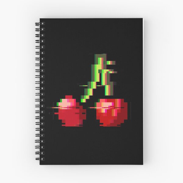 Item preview, Glitched Pixel Art Cherry designed and sold by Spacepaprika.