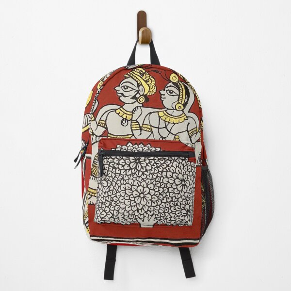 Item preview, King and Queen, Indian folk art, Phad art, for couples designed and sold by gopalpjoshi.
