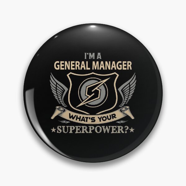 Item preview, General Manager T Shirt - Superpower Job Gift Item Tee designed and sold by chencktwan.