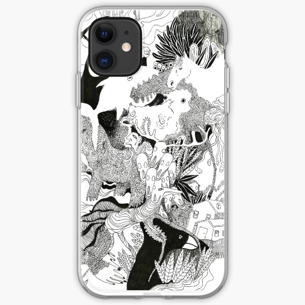 Paranoia I Funda blanda para iPhone