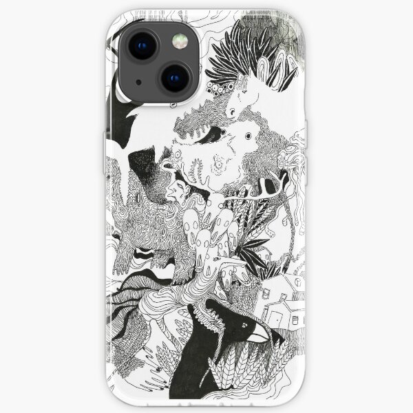 Paranoia I Funda blanda para iPhone