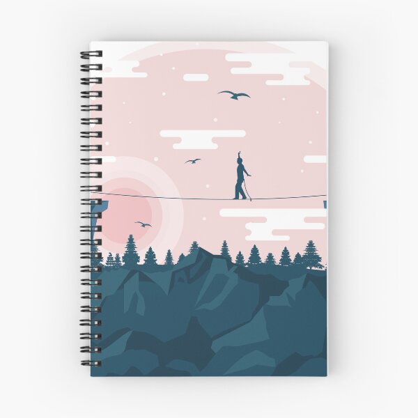 Item preview, Tightrope In The Blue Mountains and beautiful sky designed and sold by TiiNGA.