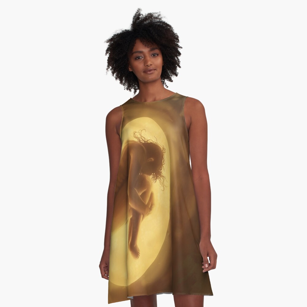 Item preview, A-Line Dress designed and sold by 48Tuesdays.