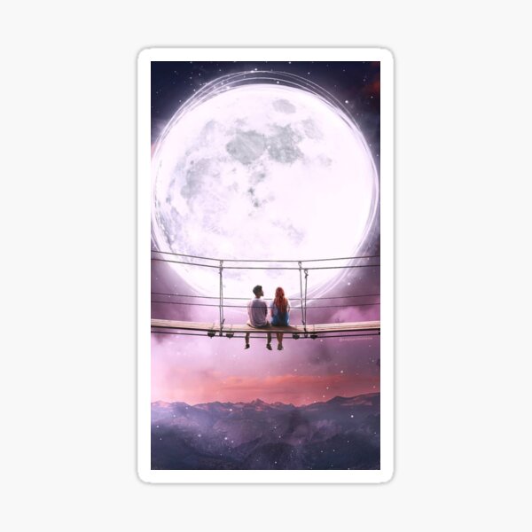 Aperçu de l'œuvre LuneAmour créée et vendue par EarthshineMoon.