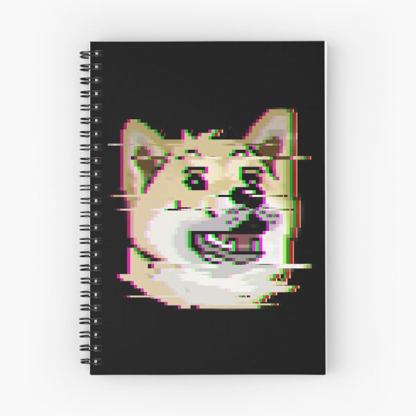 Item preview, Glitched Pixel Art Shiba Inu designed and sold by Spacepaprika.
