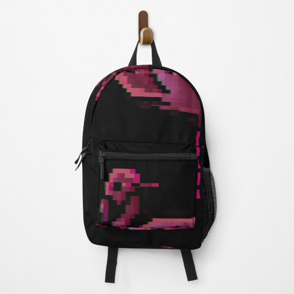 Item preview, Glitched Pixel Art Flamingo designed and sold by Spacepaprika.